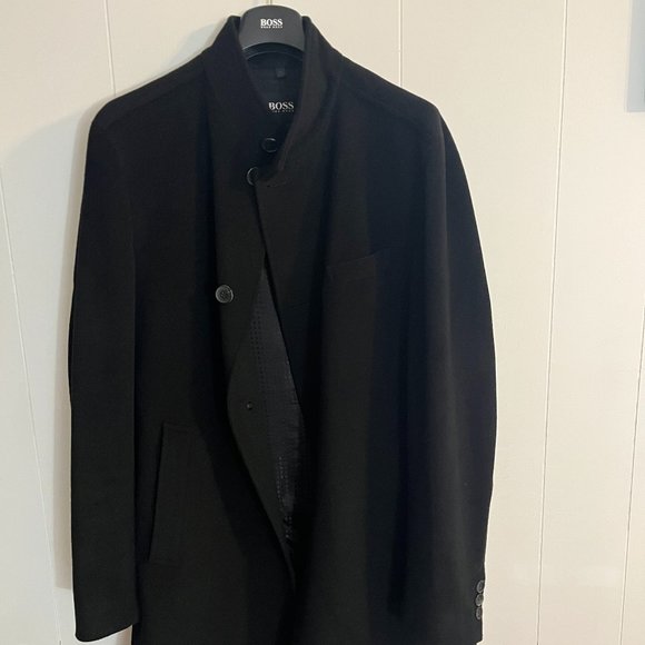 Hugo Boss Men's Wool Overcoat